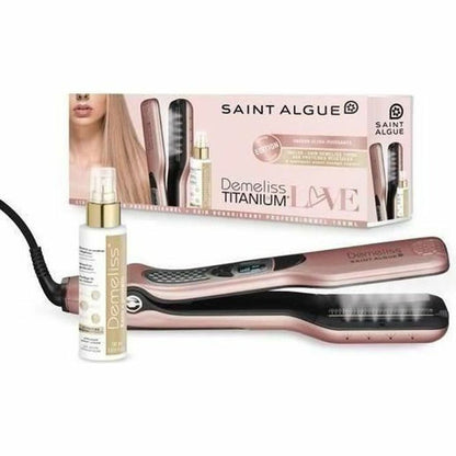 Lisseur à cheveux Saint-Algue Demeliss TITANIUM Love Edition 85 W Rose