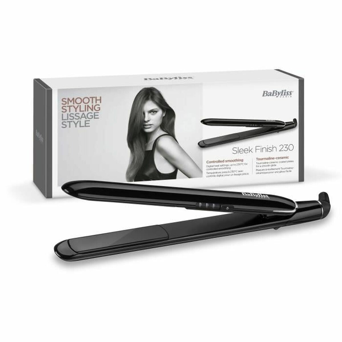 Lisseur à cheveux Babyliss ST255E Noir