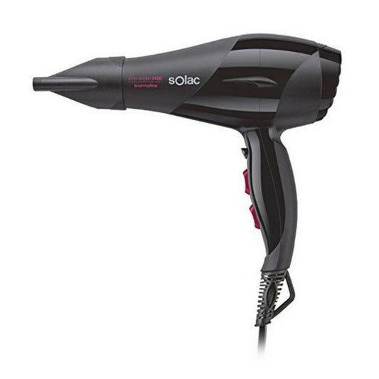 Sèche-cheveux Solac SP7170 Expert Tourmaline 2600W IONIC Noir