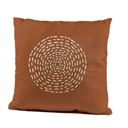 Coussin étnico Beige 45 x 45 cm