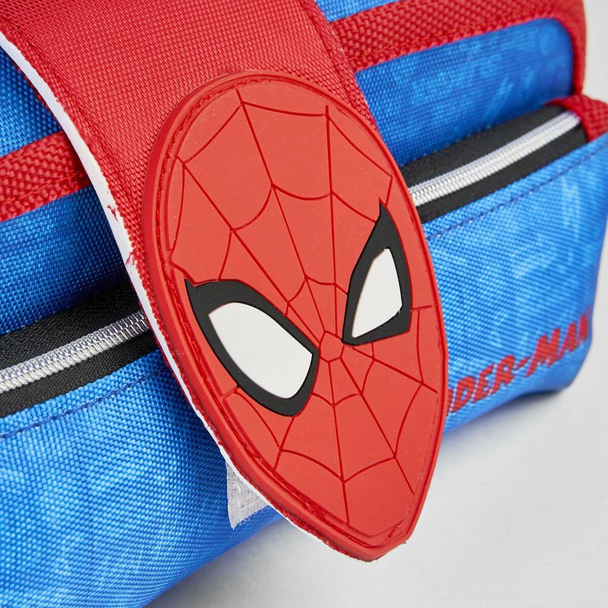 Trousse d'écolier Spiderman Bleu (22 x 12 x 7 cm)