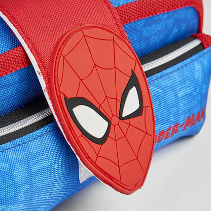 Trousse d'écolier Spiderman Bleu (22 x 12 x 7 cm)