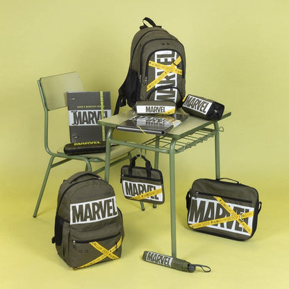 Coffret trousse Marvel Vert foncé (8 x 8 x 22 cm)