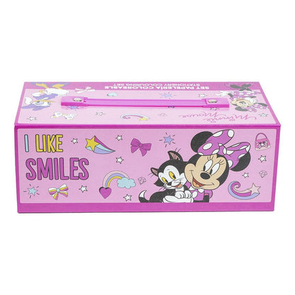 Set de peinture Minnie Mouse Porte documents Rose