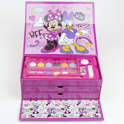 Set de peinture Minnie Mouse Porte documents Rose