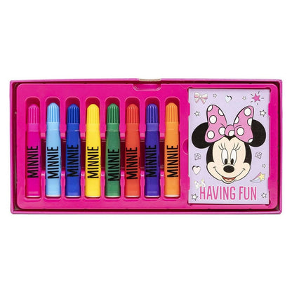 Set de peinture Minnie Mouse Porte documents Rose