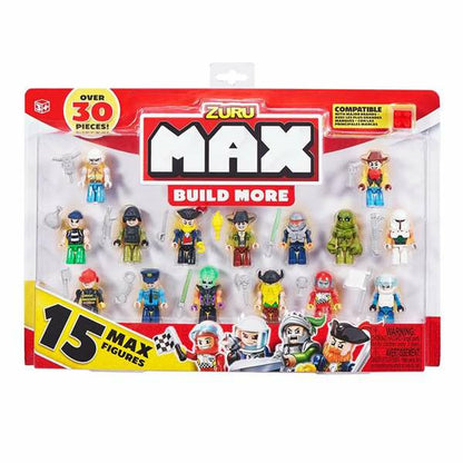 Figurines d’action Zuru Max Build 15 Pièces