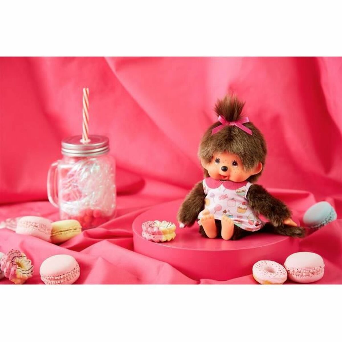 Jouet Peluche Bandai Monchhichi