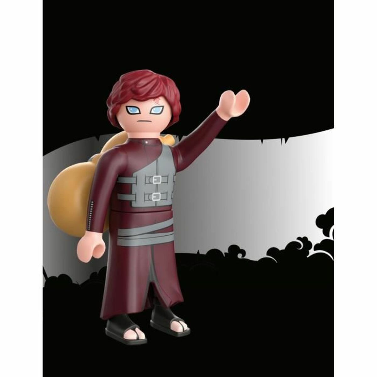 Figurine Playmobil Naruto Shippuden - Gaara 71103 4 Pièces