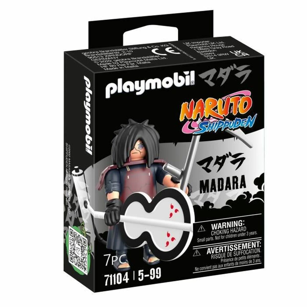 Figurine Playmobil Naruto Shippuden - Madara 71104 7 Pièces