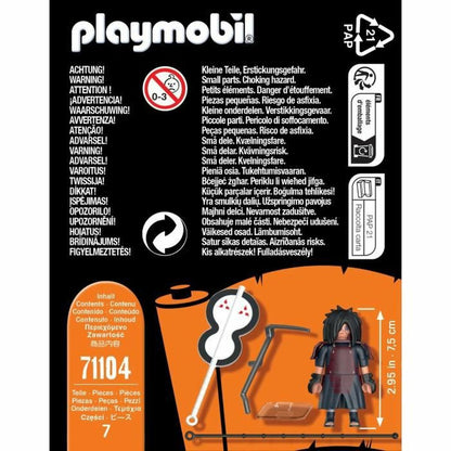 Figurine Playmobil Naruto Shippuden - Madara 71104 7 Pièces