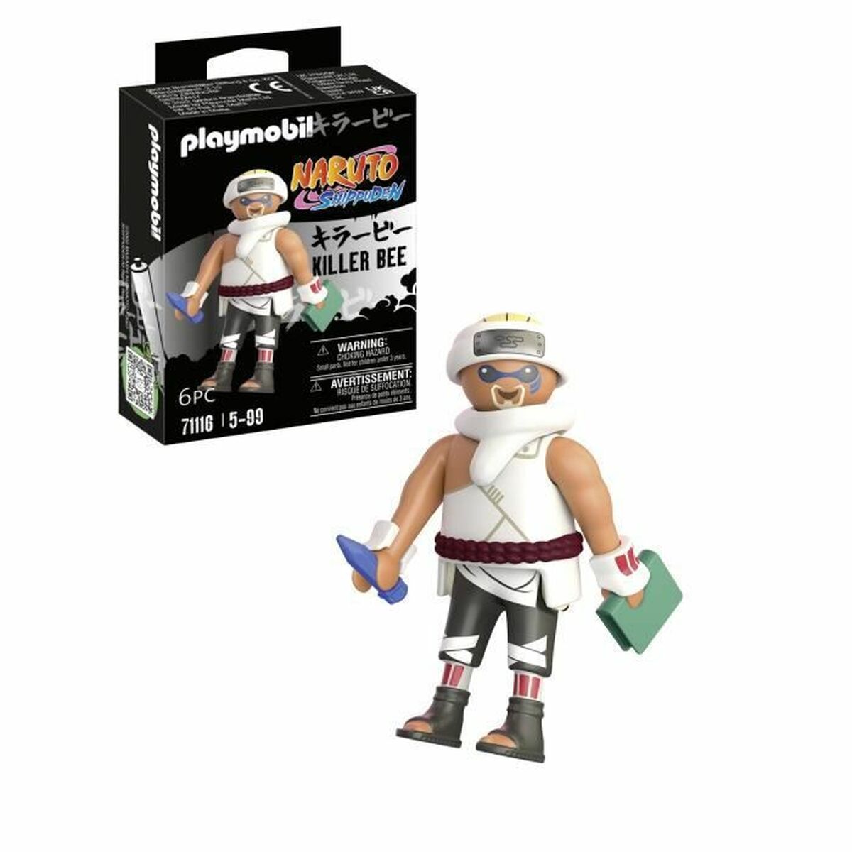 Figurine Playmobil Naruto Shippuden - Killer B 71116 6 Pièces