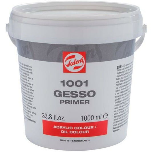 Peinture acrylique Talens 1001 Gesso Primer (1 L)