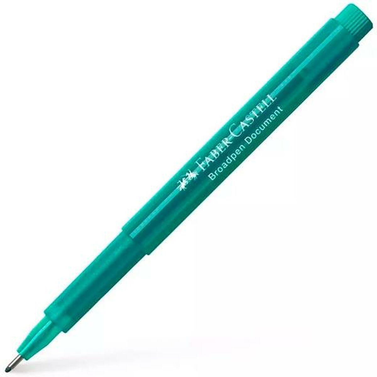 Feutres Faber-Castell Broadpen Document Turquoise 10 Unités