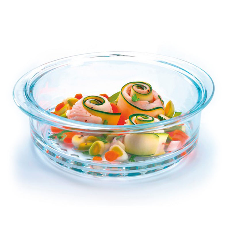 Plat de Four Pyrex Steam&Care Transparent verre