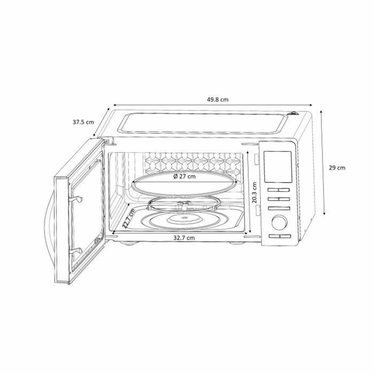 Micro-ondes Continental Edison 900 w 25 L