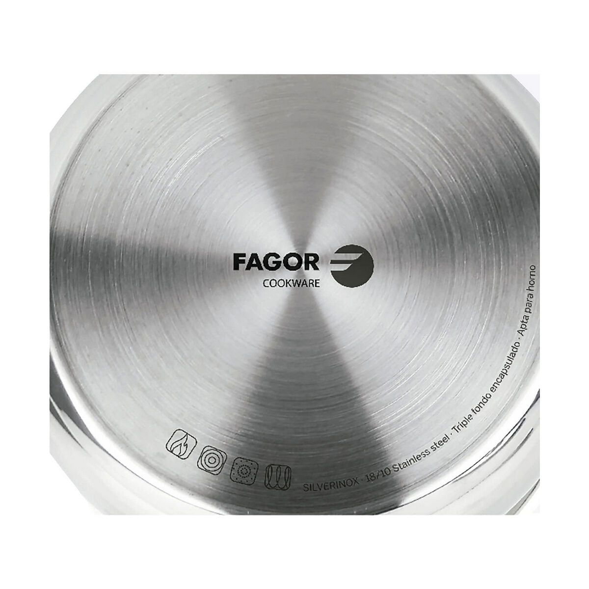 Casserole FAGOR Acier inoxydable 18/10 Chrome (Ø 12 x 6,5 cm)