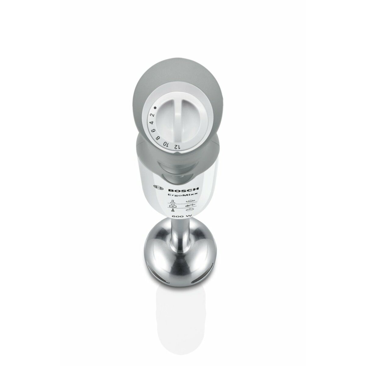 Mixeur plongeant BOSCH MSM66150 Blanc Gris Argenté 600 W