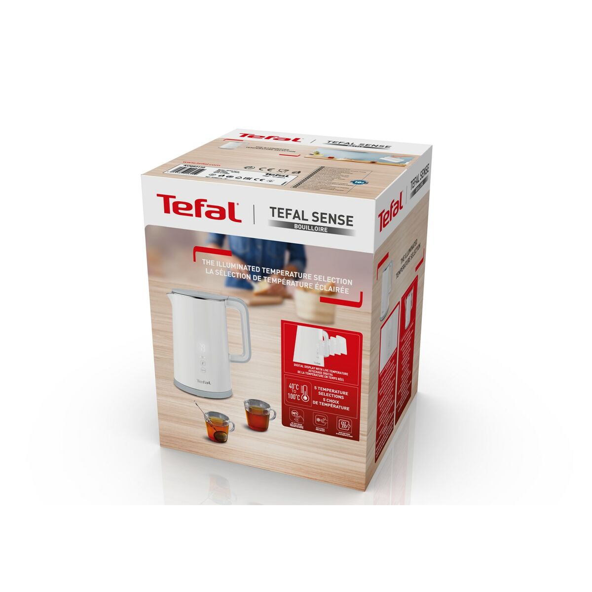 Bouilloire Tefal  Blanc 1800 W 1,5 L