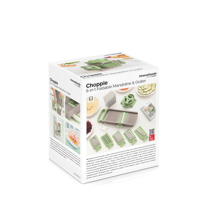 Mandoline-Râpe Pliable 6 en 1 Choppie InnovaGoods