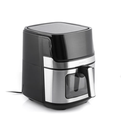 Friteuse sans Huile InnovaGoods Fryinn View 6500 Noir Acier inoxydable 1700 W 6,5 L