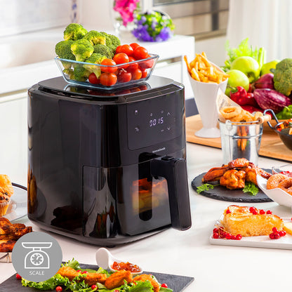 Friteuse sans huile avec balance InnovaGoods Fryinn 5L