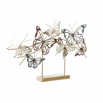 Figurine Décorative DKD Home Decor Doré Métal Multicouleur (87 x 9 x 53 cm)