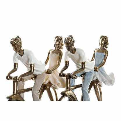 Figurine Décorative DKD Home Decor 27 x 9,5 x 23 cm Cuivre Couple (2 Unités)