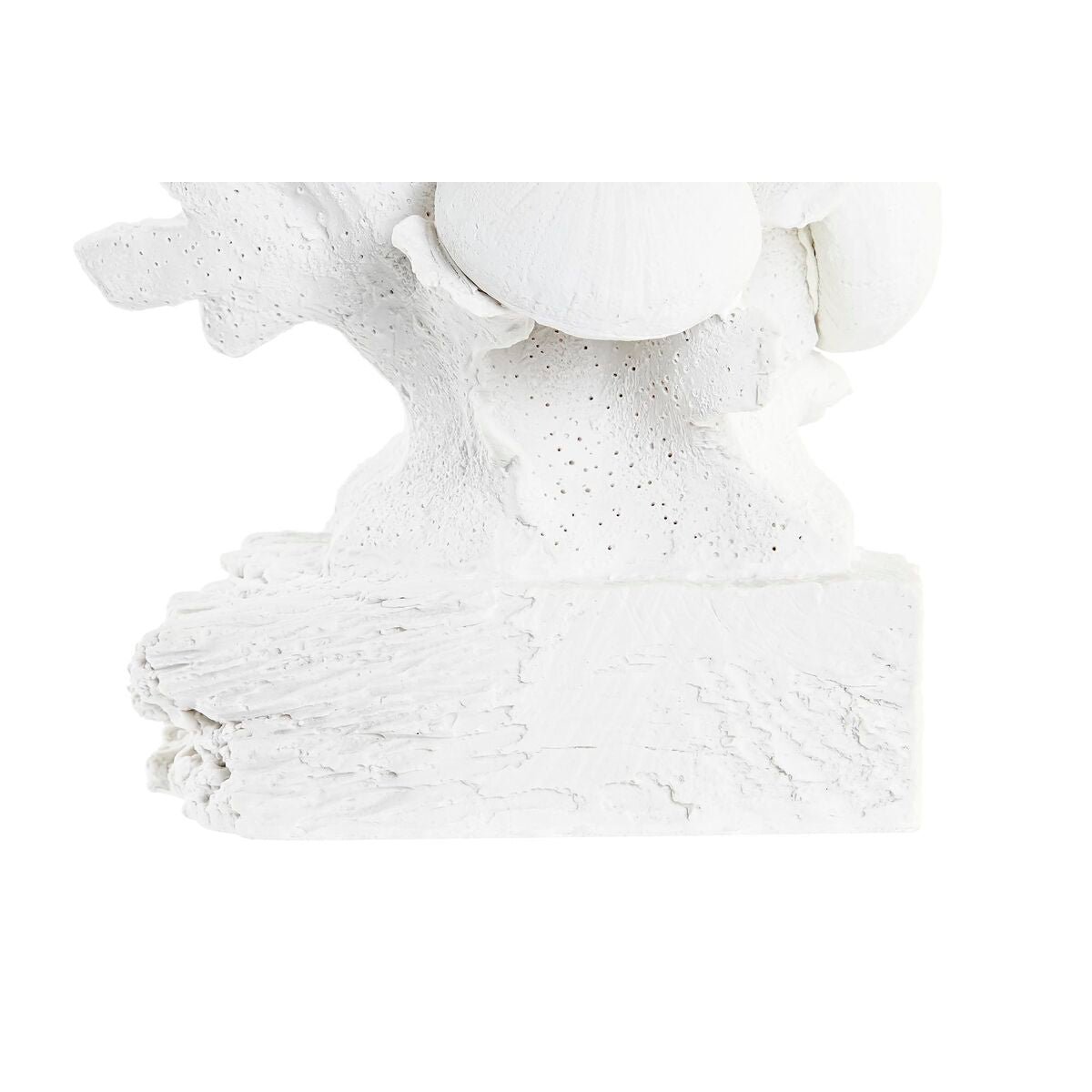 Figurine Décorative DKD Home Decor Blanc Corail méditerranéen 28,5 x 16,5 x 42,4 cm