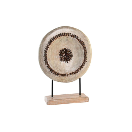 Figurine Décorative DKD Home Decor Beige Fer Cercles (39 x 12 x 55 cm)