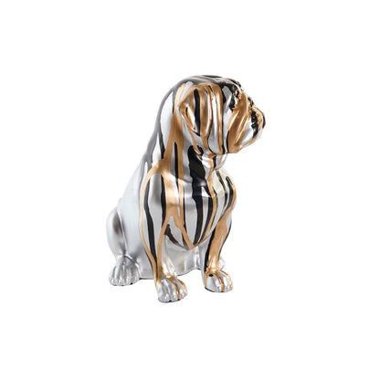 Figurine Décorative DKD Home Decor Chien 19 x 11,5 x 18,5 cm (2 Unités)