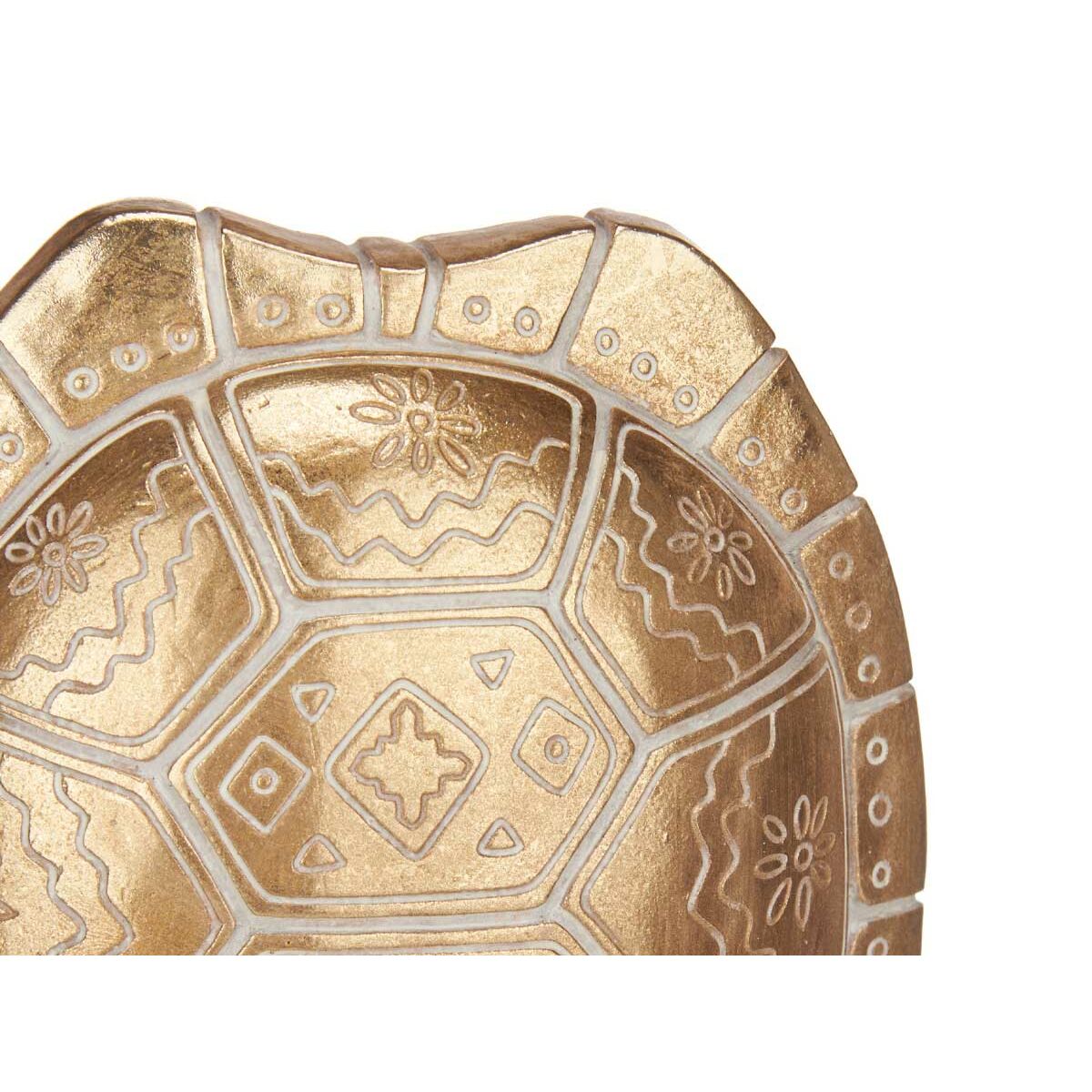 Figurine Décorative Tortue Doré 17,5 x 36 x 10,5 cm (4 Unités)