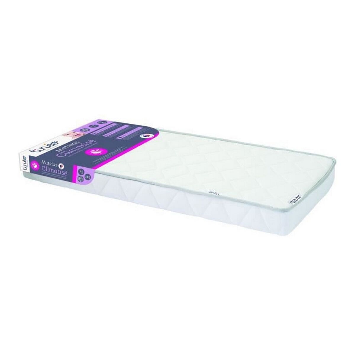 Matelas pour lit de bébé Tineo Air-conditioned 60 x 120 x 10 cm