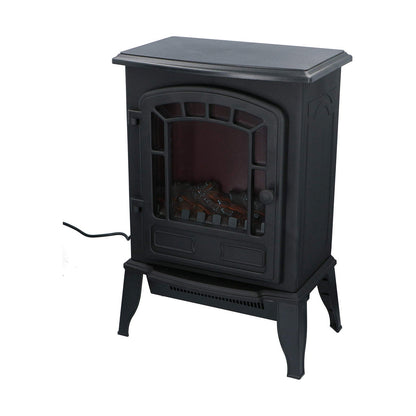 Cheminée murale électrique décorative Classic Fire Torino Noir 2000 W