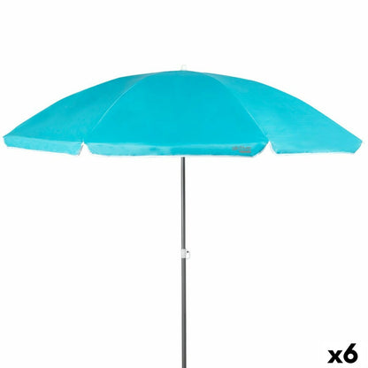 Parasol Aktive Aluminium Polyester 170T 200 x 203,5 x 200 cm (6 Unités)