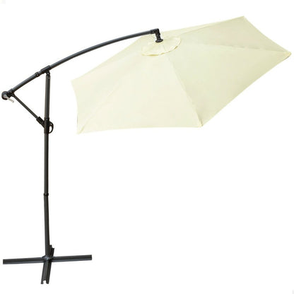 Parasol Aktive BANANA 270 x 268 x 270 cm Ø 270 cm Aluminium Crème