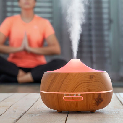 Humidificateur à Diffuseur d'Arômes avec LED Multicolore InnovaGoods