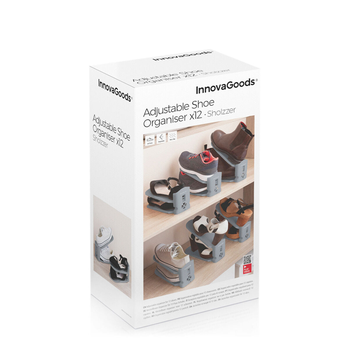 Range-chaussures Réglable Sholzzer InnovaGoods 6 Unités