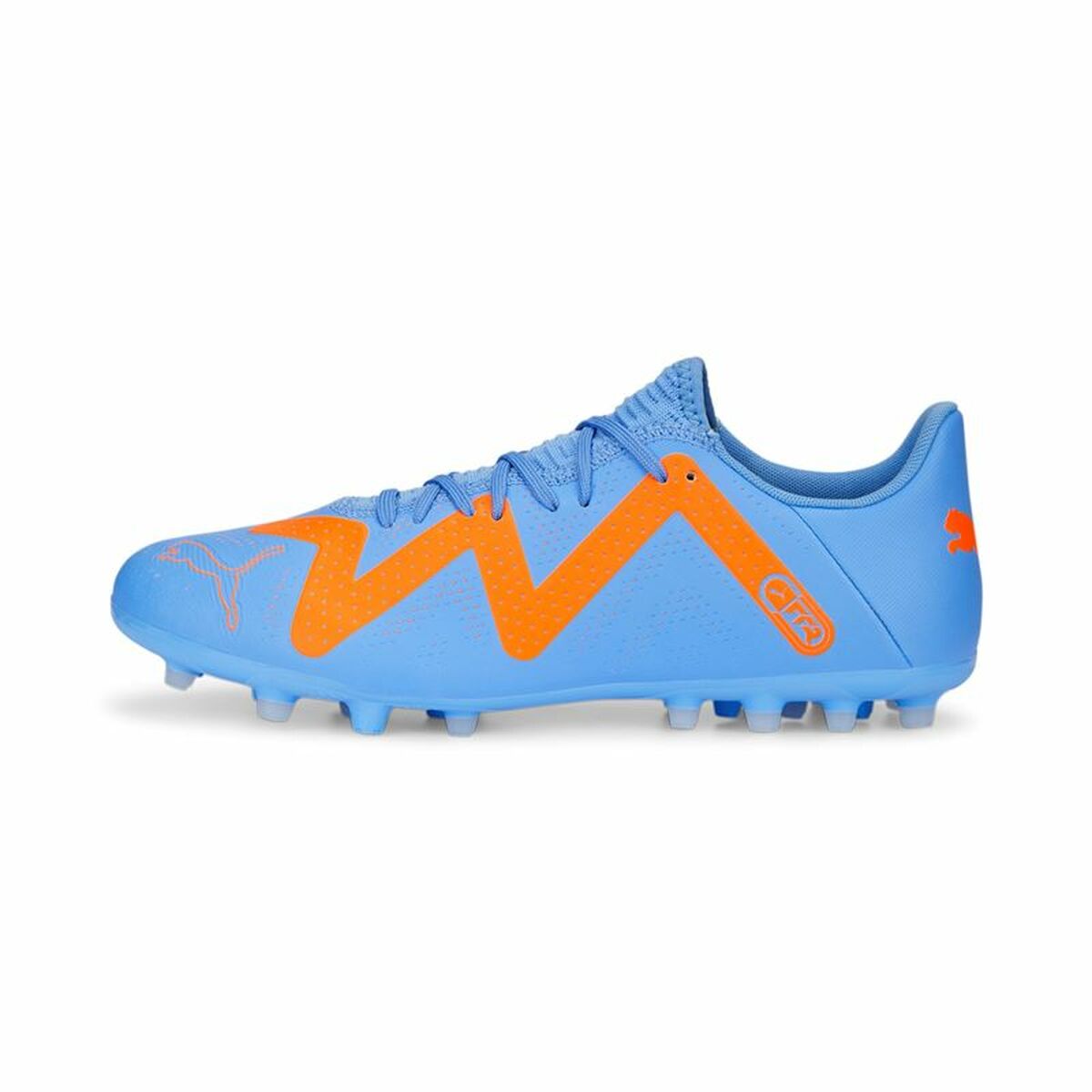 Chaussures de Football pour Adultes Puma Future Play Mg Glimmer Bleu Unisexe