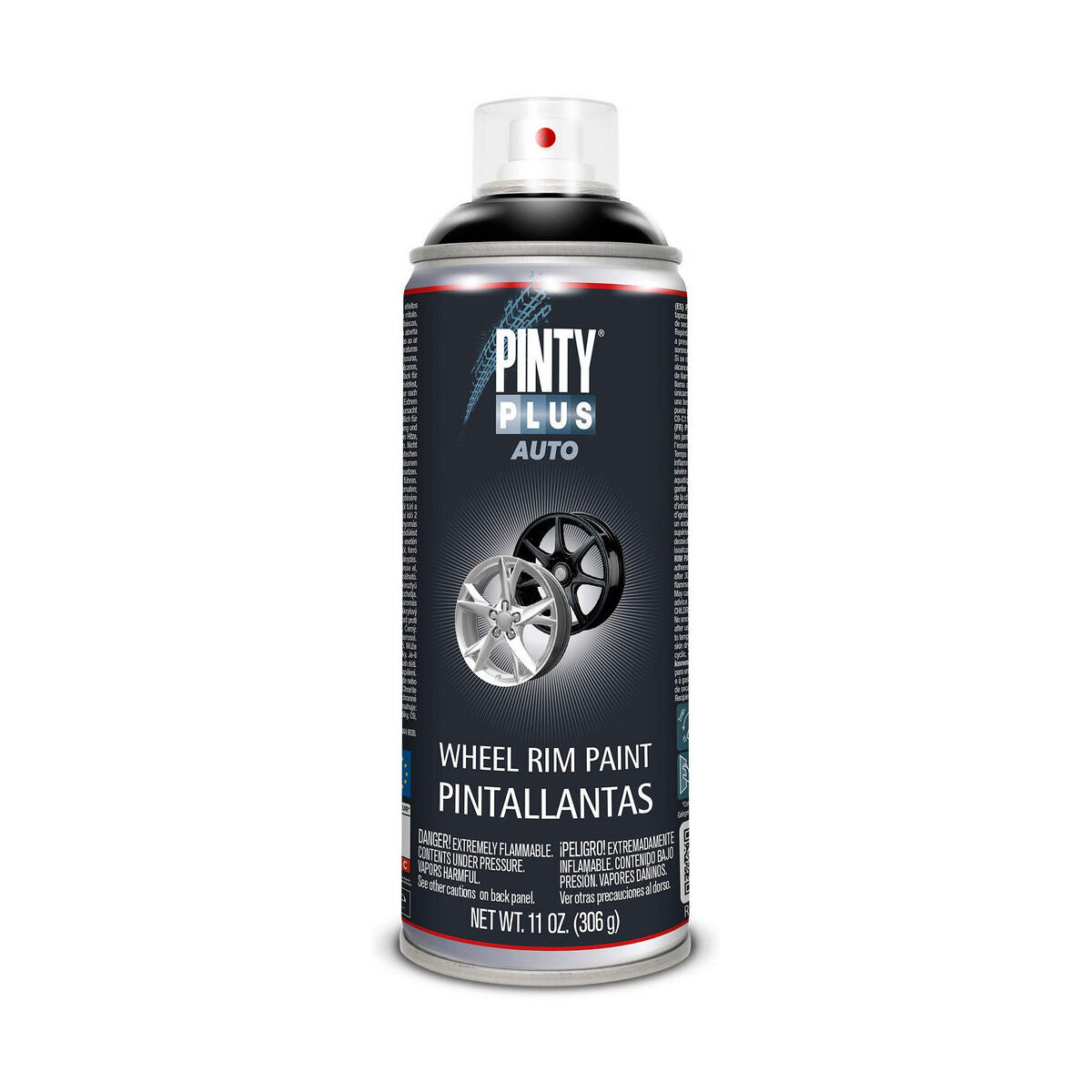 Peinture en spray Pintyplus Auto L104 Jante 400 ml Noir