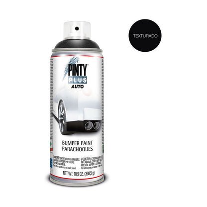 Peinture en spray Pintyplus Auto BT104 400 ml Pare-chocs Noir