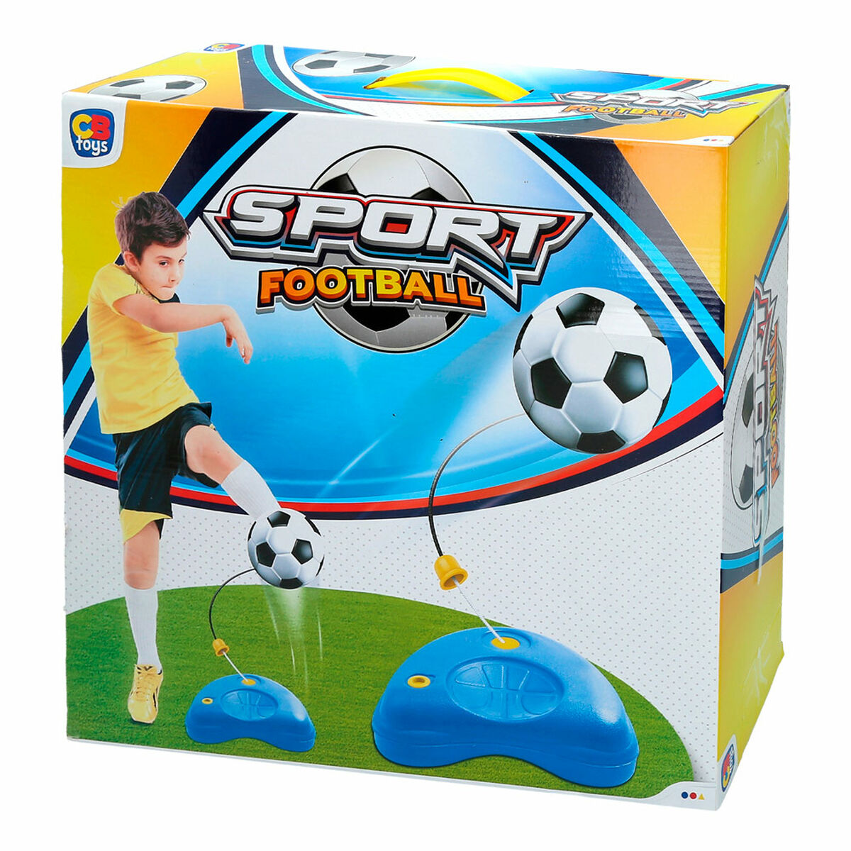 Ballon de Football Colorbaby Avec support Formation Plastique (2 Unités)