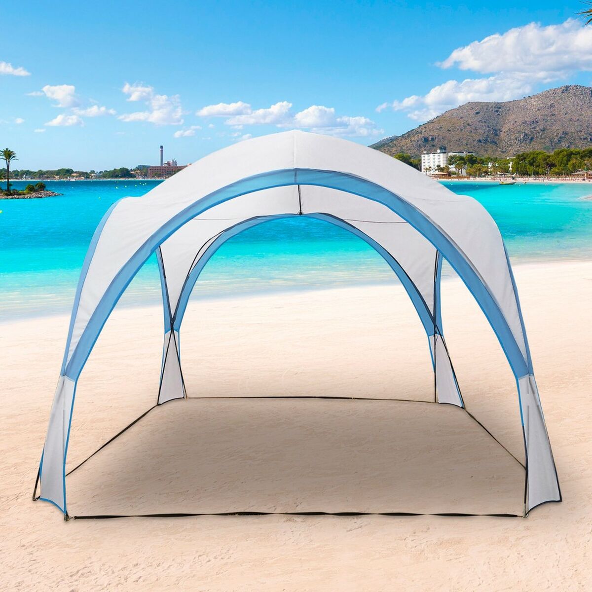 Tente de Plage Aktive De Camping 320 x 260 x 320 cm