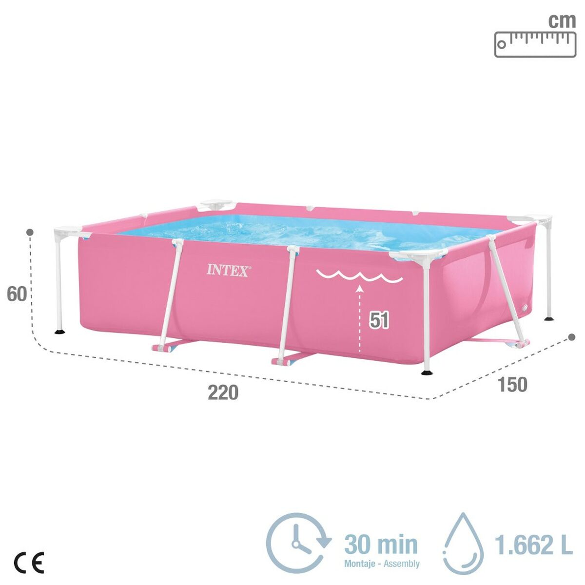 Piscine démontable Intex