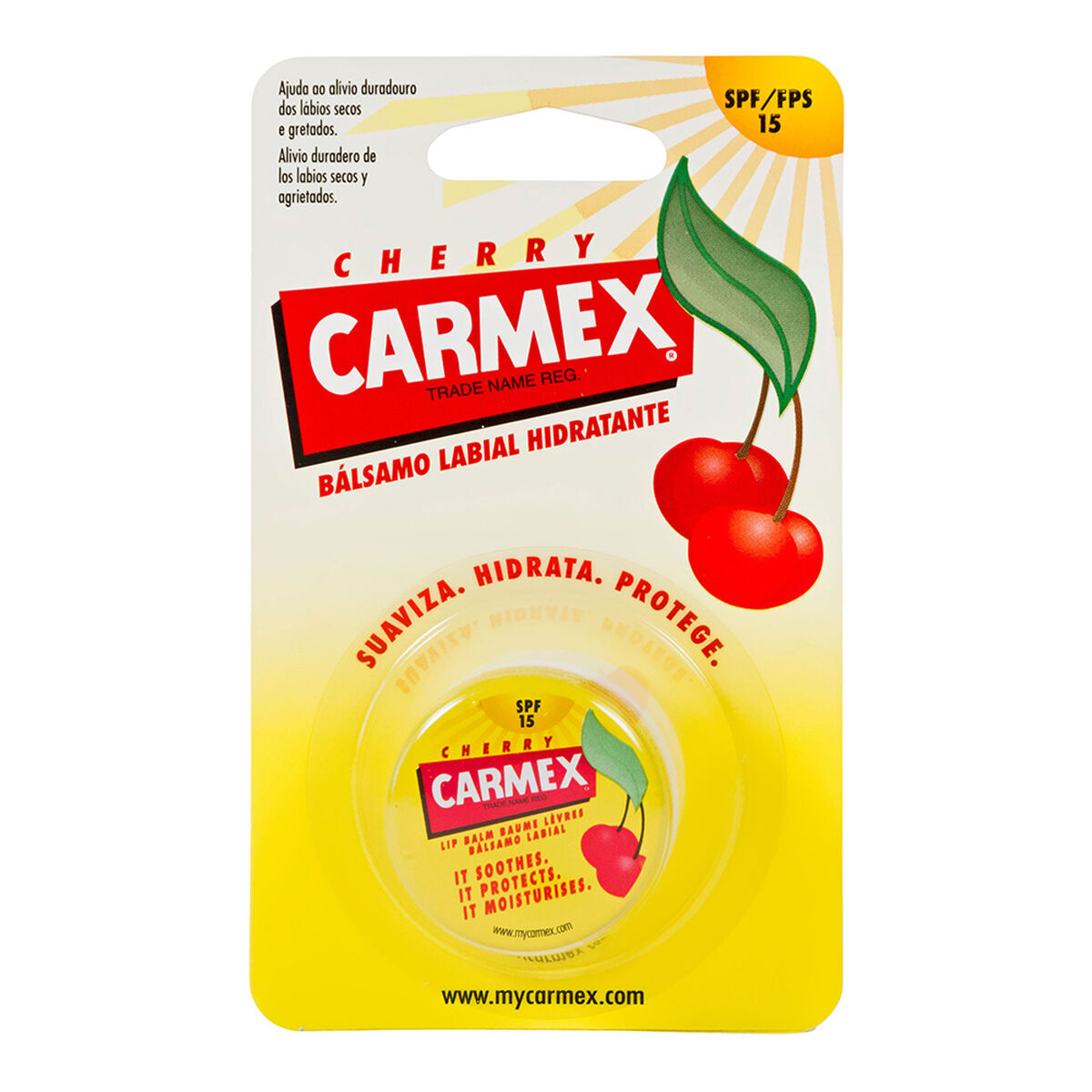 Baume à lèvres Carmex Cherry Spf 15 (7,5 g)