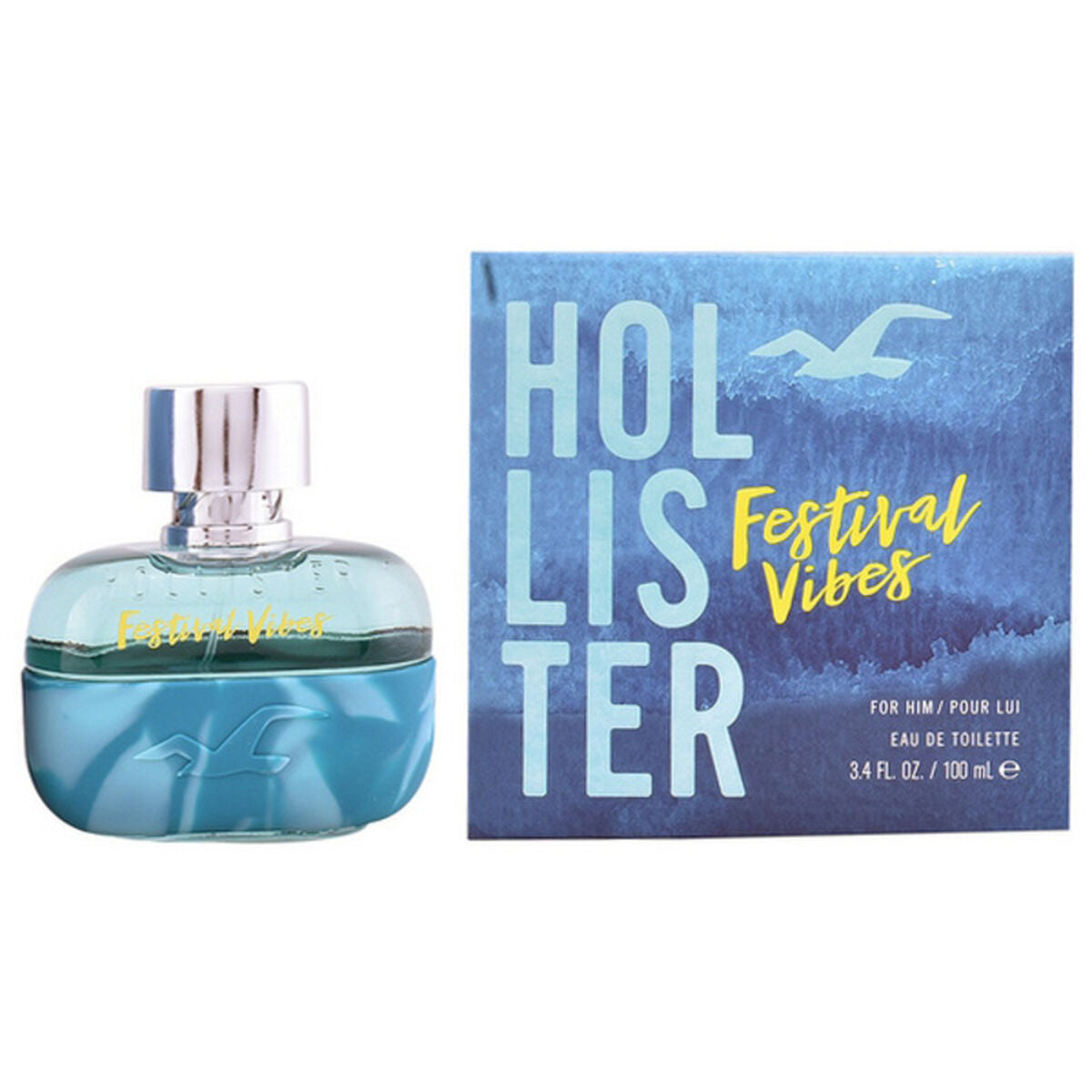 Parfum Homme Hollister EDT Festival Vibes for Him (100 ml)