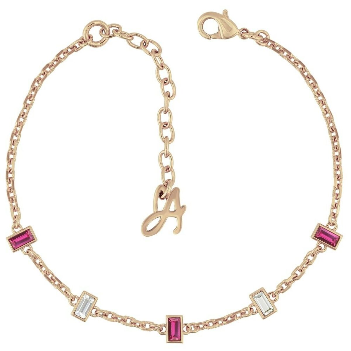 Bracelet Femme Adore 5448568 Rose Métal (6 cm)