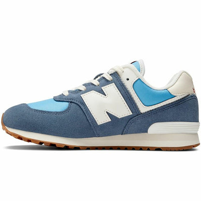 Chaussures de Sport pour Enfants New Balance 574 Lifestyle Bleu