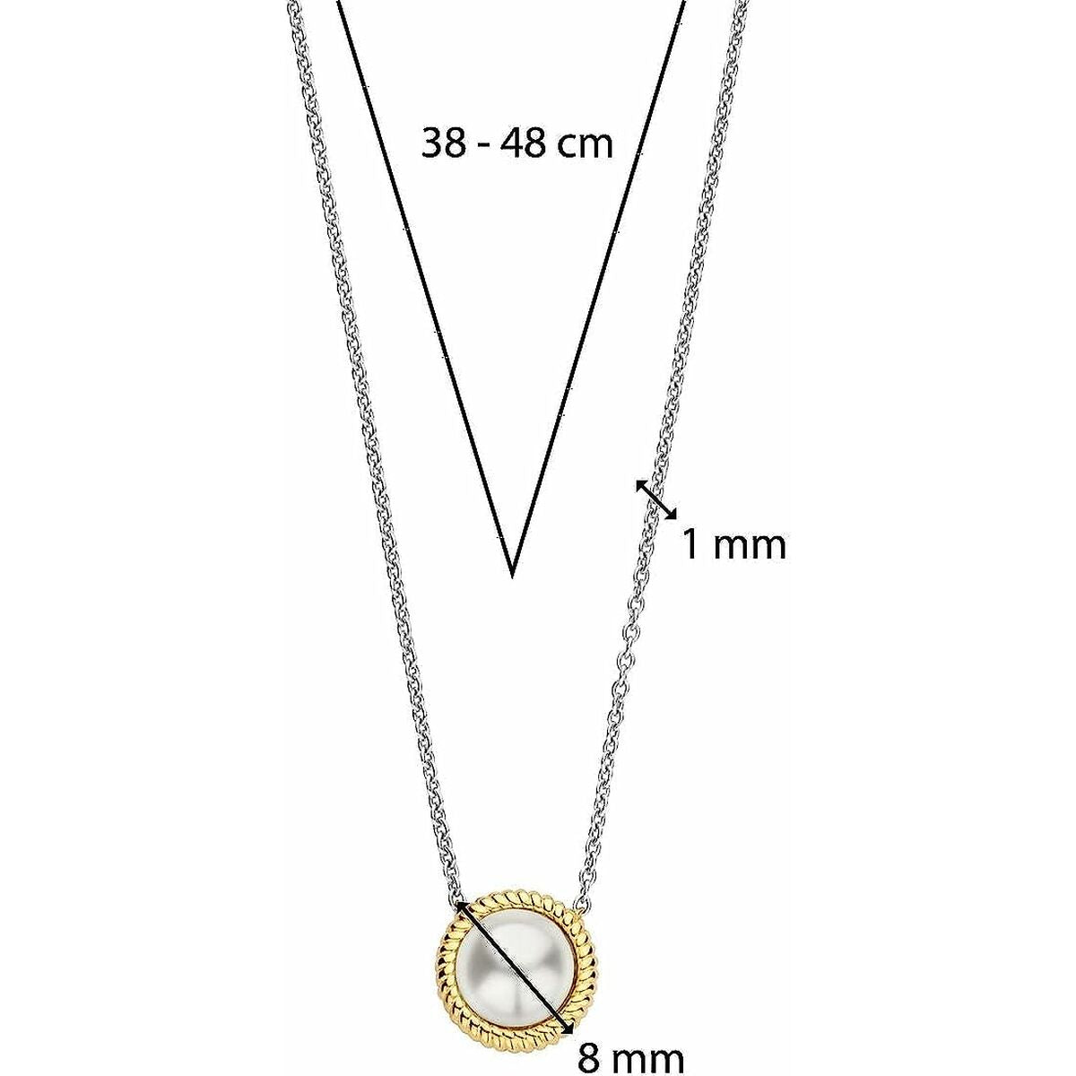 Collier Femme Ti Sento 34031YP/42