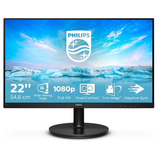 Écran Philips 221V8 21,5" LED VA Flicker free 50-60  Hz